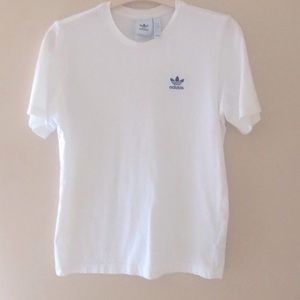 Adidas mens white T size small